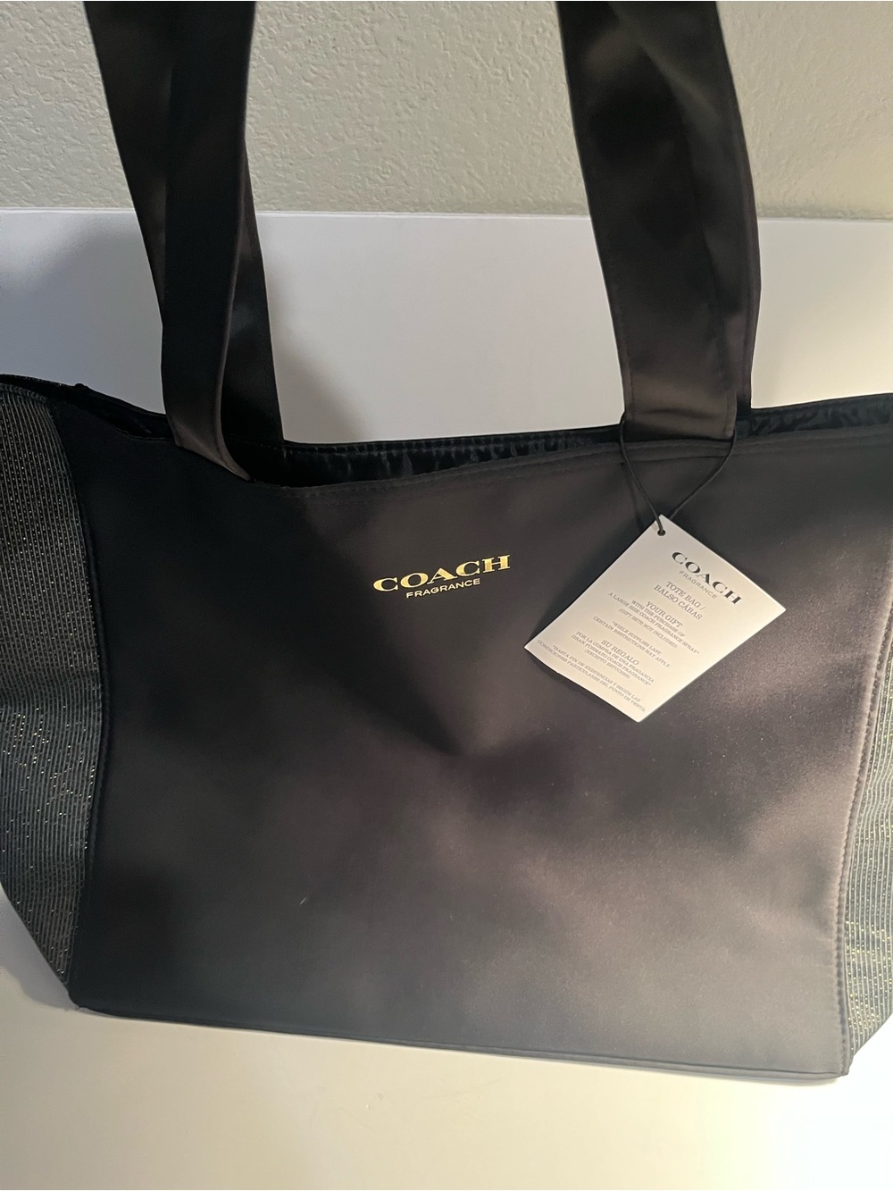 COACH ( fragrance Tote ) NWT🎩🎩